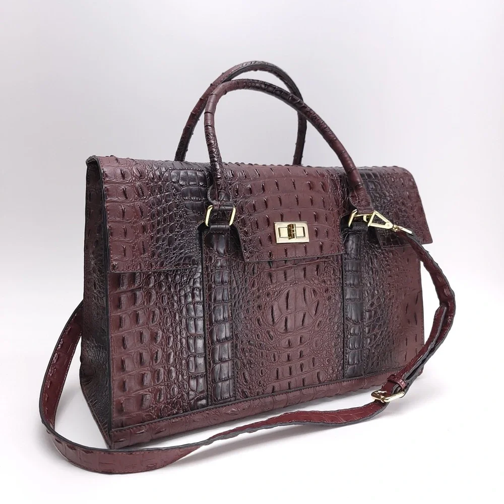 Savannah Heritage Faux Alligator Leather 15
